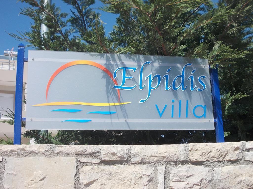 Elpidis Villa Kokkinos Pirgos Buitenkant foto