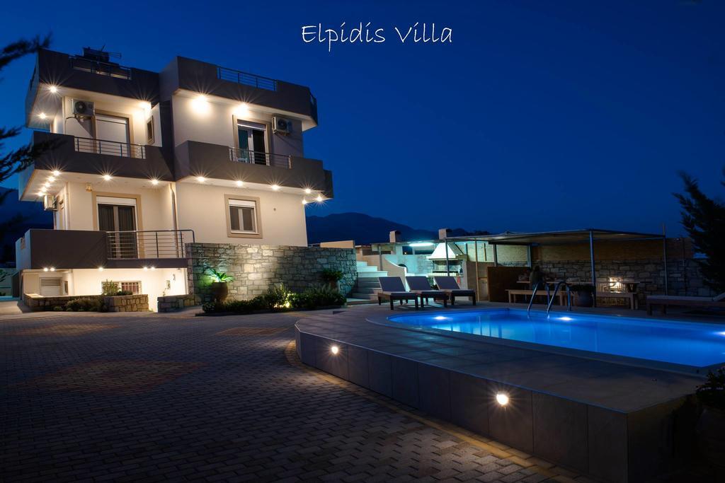 Elpidis Villa Kokkinos Pirgos Buitenkant foto